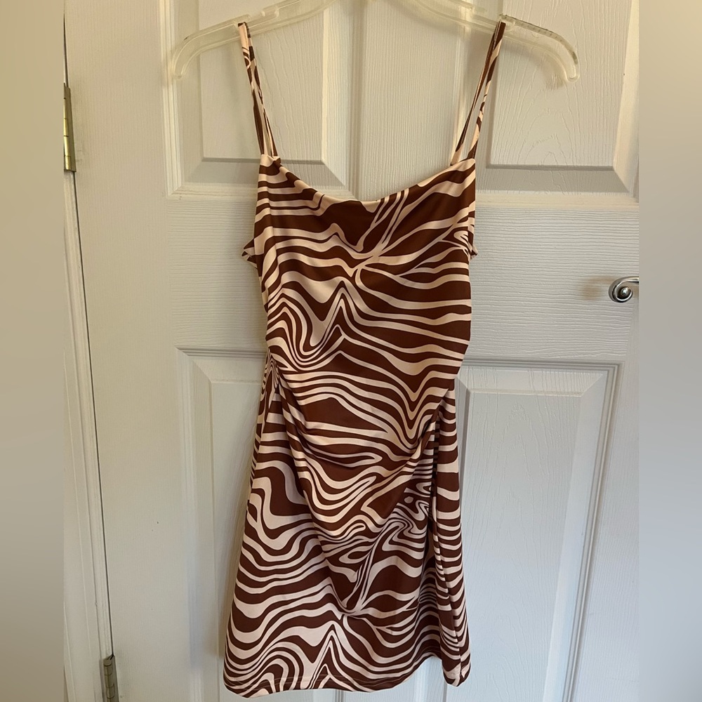 Shein cowl beck dress XS